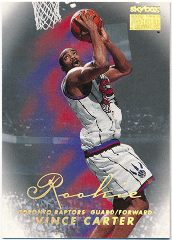 トレカショップ Rookie Star Vince Carter NBA 1998-99 Skybox Premium ...